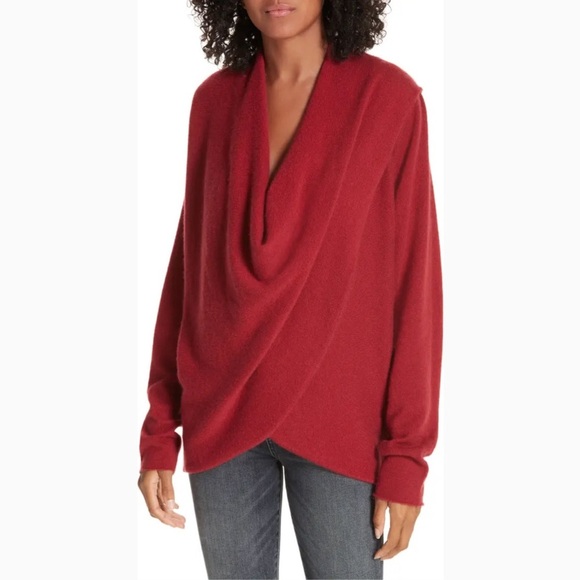 Brochu walker clea cashmere wrap sweater - Picture 1 of 7